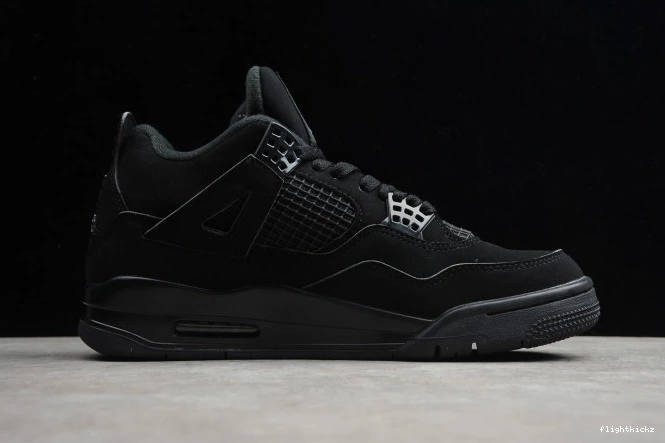 (2020) 4 Black Jordan Cat Air CU1110-010 1115